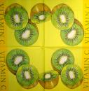 023 Tropical Früchte - 3-ply (yellow)